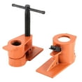 thumbnail image 1 of Heavy Duty 1 inch Pipe Clamp Jaws Vise Fixture Set Woodworking Tool Kit, 1 of 22