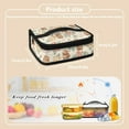 thumbnail image 7 of KUIFORTI Capybara Lunch Box for Boys Lunch Bag for Girls Kids Lunch Boxes for School Insulated Lunch Bag Bento Lunch Box with Top Handle, 7 of 7