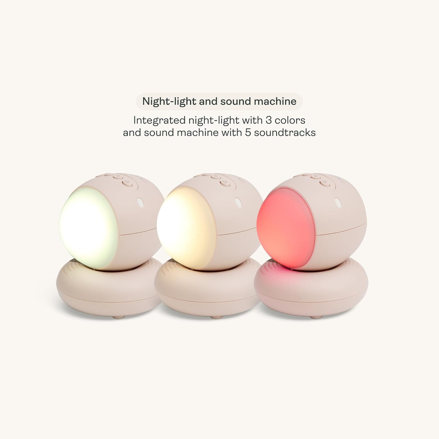 ergoPouch Drift Home Baby Monitor and Smart TOG Guide – Non-Wi-Fi Monitor with Sleep Tracking, Night Light, and Intelligent TOG Dressing Guide for Safer Sleep