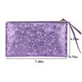 thumbnail image 3 of Girls Wallet Zipper Portable Marble Pattern Wristlet Change Purse Clutch Bag Purse, 3 of 7