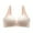 Khaki, variant on CFLVAEK Nursing Bras for Women Ultra Comfort Wireless Seamless Maternity Bra Lightly Lace Front Closure Bralette for Pregnancy Push Up Nursing Bras Pink S