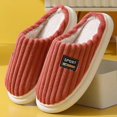 thumbnail image 2 of Vedolay Slippers for Women Indoor 2023 Soft Plush Slippers Mens Soft Winter House Shoes Red,40, 2 of 5