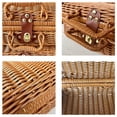 thumbnail image 3 of Osdhezcn Portable Faux Rattan Storage Box Imitation Rattan Basket for Home Decoration Use, 3 of 9