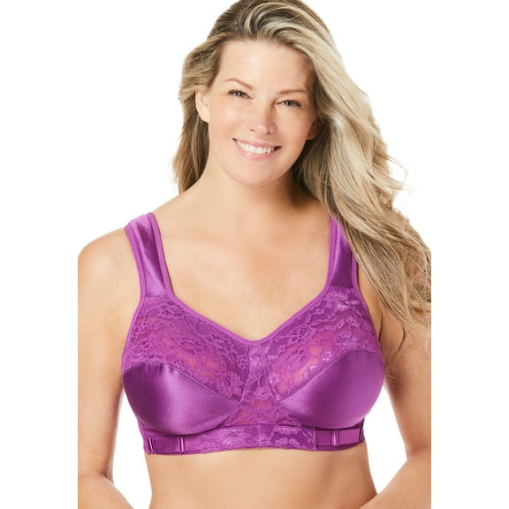 Comfort Choice Women's Plus Size Exclusive Patented Custom Fit Wireless Bra