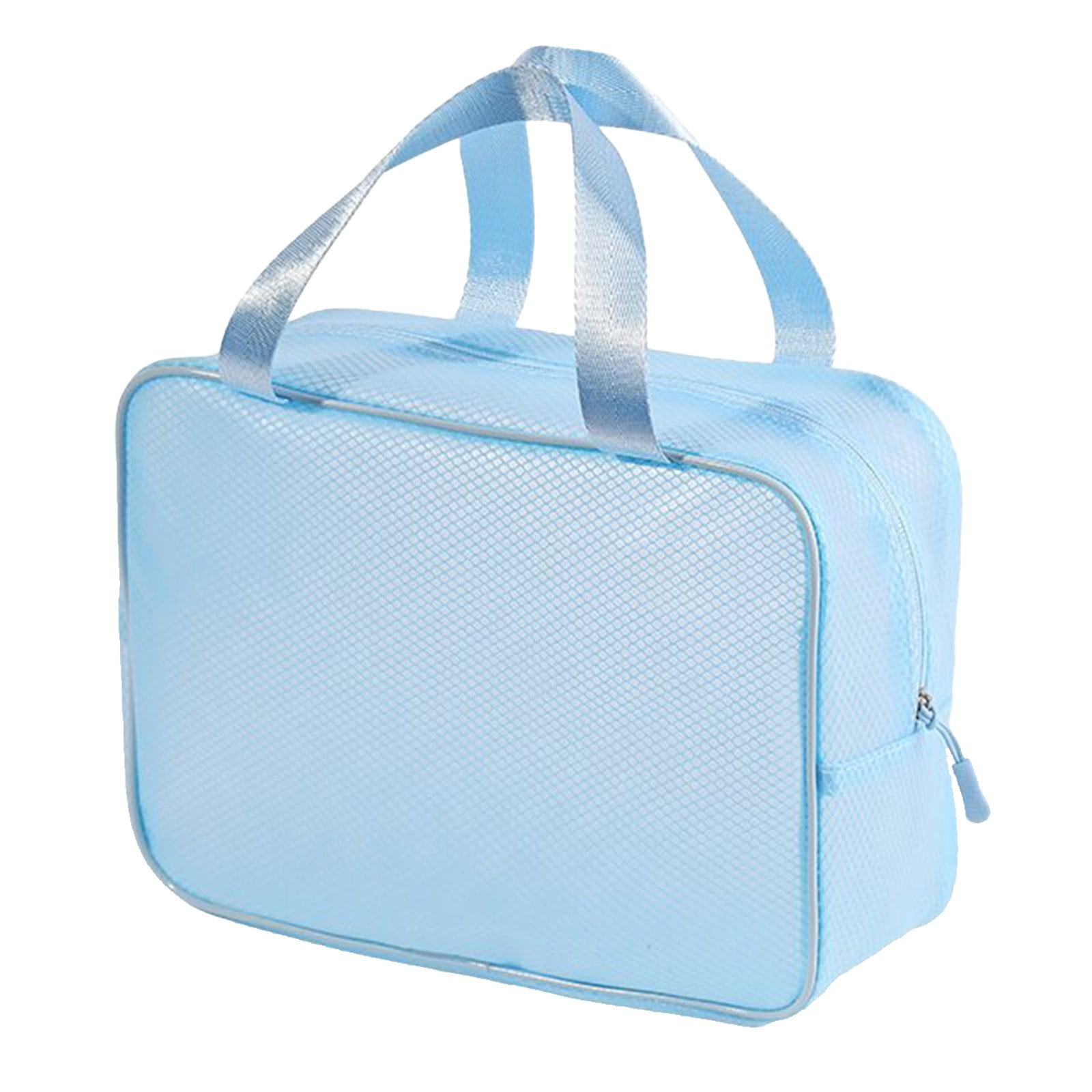 Travel Storage Bag Water Resistant EVA Toiletry Bag with Wide Handle and Zipper Closure Portable Storage Organizer for Makeup Cosmetics Toiletries Clothes Travel Gym and Daily Use