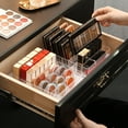 thumbnail image 4 of Makeup Organizer, Compact Makeup Palette Organize, 7 Sections Cosmetics Storage Box for Bathroom Countertops, Vanities, 4 of 8