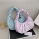 thumbnail image 2 of Bolsos de mano plisados de PU para mujer, bolso de hombro de compras, bolso de mano femenino, bolso de nube, bolso de axila de ocio, moda Fivean unisex, 2 of 2