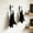 3.9x12.6 in, variant on PLPPYFS Upside Down Felt Bat Hanging Ornament with Fluffy Pom Pom, Spooky Gothic Halloween Tree Hanging Decor for Indoor Party Window Mantel Dark Cottagecore Home Decor Gift