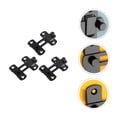 thumbnail image 3 of HINTRMENT 3pcs Sliding Barn Door Lock Stainless Steel for at Home, 3 of 8