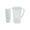 White-WH Home Decor, variant on karymi Transparent Cold Brew Carafe Coffee Pot Cold Brew Drip Pot Large Capacity Household Beverage Bucket Fruit Tea Dispenser Bucket with 5 Cups Holiday Gifts