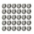 thumbnail image 1 of Unique Bargains 30pcs M16 x 1.5mm Pitch Metric Fine Thread Carbon Steel Left Hand Hex Nuts, 1 of 1