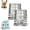 2, variant on Spinning Drinking Glass Cup, Luxury 360° Rotating Whiskey Glass with Heavy Relief Base, Rotatable Cocktail Wine Cup for Bourbon & Scotch, Unique Gift
