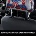 thumbnail image 4 of Kdxio Cute Gnomes in USA Pattern Print 2 Piece Car Head Rest Covers Set Auto Front/Rear Seats Headrest Cover Universal Fit Most Cars,Sedan, SUV, 4 of 9