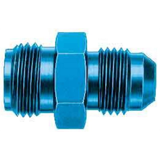 Adaptador De Carburador De Aluminio Anodizado Azul Aeroquip Fcm2108