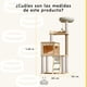 thumbnail image 3 of Rascador para Gatos con Torre, Juegos y Juguetes para Gatos Integrados - Castillo y Árbol Multifuncional, Mueble y Accesorios - Ideal Casas para Gatitos y Rascadores para Gato - Castillo Cat Tree, 3 of 8