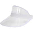 thumbnail image 4 of Plastics Sun Visors Multicolored UV Protection Hat Cap Headwear for Golf Tennis Cycle, 4 of 8