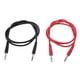 thumbnail image 1 of 2pcs Cables de Prueba para Multímetro Cables de Alimentación Tapón de Plátano 4 mm, 1 of 7