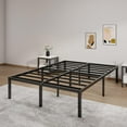 thumbnail image 6 of Metal Bed Frame -  Heavy-Duty Full Platform Bed Frame No Box Spring Needed, Easy Assembly, Noise-Free, Sturdy Mattress Foundation, Underbed Storage Space, 6 of 14