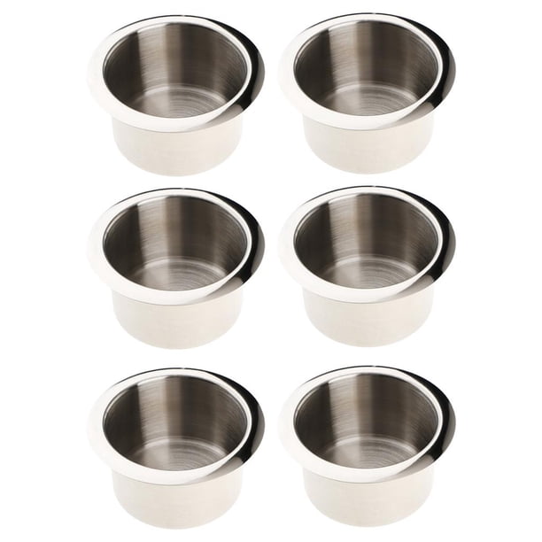 Portavasos para vehículos recreativos Marine Car RV, portavasos para bebidas de acero inoxidable, portavasos para bebidas, porta latas para bebidas para vasos, base para portavasos para