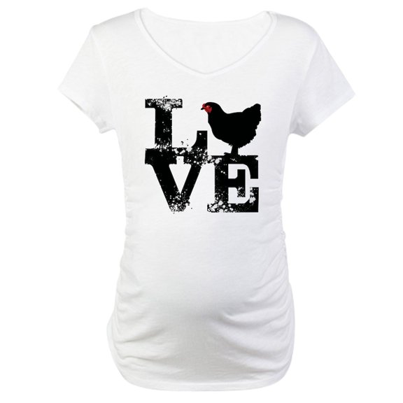 CafePress - Maternity T Shirt - Cotton Maternity T-shirt, Cute & Funny Pregnancy Tee