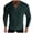 Green, variant on Vedolay Men's Fashion Polo Shirts Slim Fit Solid Color Shirts Plaid Lapel Pocket T Shirt Dark Gray,3XL