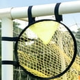 thumbnail image 4 of BESTSKY Corner Shooting Soccer Goal Target Nets Soccer Training Equipment (Yellow 45cm), 4 of 6