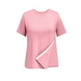 thumbnail image 4 of Mashaouyo Summer Savings Clearance Post Shoulder Surgery Shirts for Women Tear Away 3/4 Tops After Rotator Cuff Shirts Chemo Port Adaptive Clothing, 4 of 4