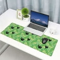 thumbnail image 2 of Cute Cat Green Kawaii Gaming Mouse Pad, Large Mouse Pad XXL XL Mousepad, Big Keyboard Pad Office Desk Accessories Decor, 2 of 6