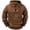Coffee, variant on Tactical Hoodies for Men Half Zipper Pullover Hooded Athletic Work Sweatshirts Long Sleeve Fashion Hip Hop Streetwear