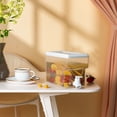 thumbnail image 2 of LSLJS 3.5L Large Capacity Ice Kettle, Drink Container with Lid, Home Refrigerator Cold Kettle with Tap Fruit Tea Lemon Kettle, Drink Container, 2 of 6