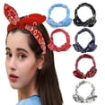 thumbnail image 2 of Guardurnaity 6 unids/set diademas con nudo para un aspecto moderno disponible en varios colores diademas con lazo anudado bandas para el cabello Accesorio para el cabello, 2 of 6