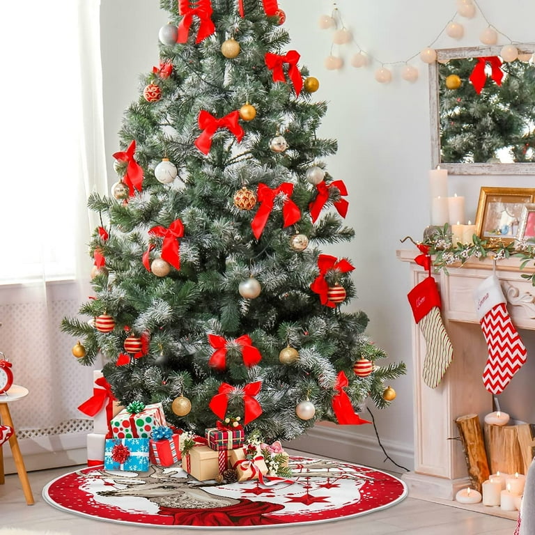 Christmas tree 2024 with antlers