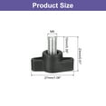 thumbnail image 2 of 8Pack Metric Carbon Steel Clamping Screw Knob T Shaped Thumb Screws M6 x 10mm, 2 of 5