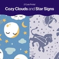 thumbnail image 6 of Clean Conscious™ Overnight Diapers, Up to 12 Hours of Protection, Hypoallergenic + Fragrance Free, Cozy Cloud + Star Signs, Size 5, 40 Count Club Box, 6 of 11