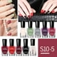 thumbnail image 1 of Esmalte de uñas, regalo para mujer, set de esmalte de uñas de secado rápido, pelable y desgarrable, 5 ml x 10 botellas, bolígrafo para uñas., 1 of 2