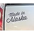 thumbnail image 3 of Nashville Decals Made In Alaska Vinyl Decal Laptop Sticker 7.5" x 4" Navy, 3 of 3