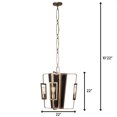 thumbnail image 3 of 294C03RG-Varaluz Lighting-Madeira - 22 Inch 12W 3 LED Chandelier, 3 of 4