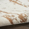 thumbnail image 6 of Nourison Concerto Abstract Ivory Rust 7'10" x 9'10" Area Rug, (8x10), 6 of 8