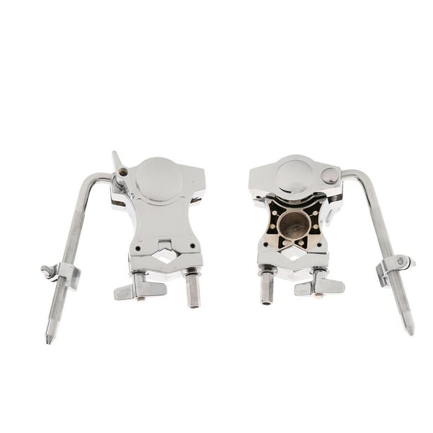 2pack Tom Tom Clip Holder Soporte Drum Set Accesorios Piezas Metal Sunnimix Tom Tom Clip Holder