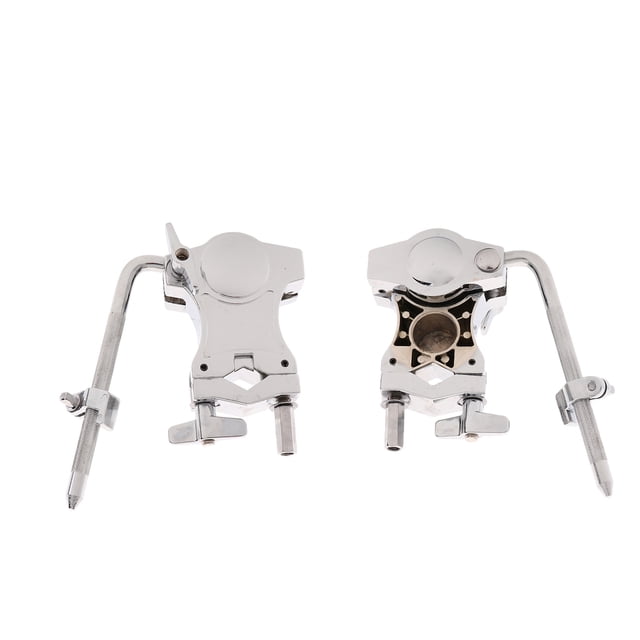 2pack Tom Tom Clip Holder Soporte Drum Set Accesorios Piezas Metal Sunnimix Tom Tom Clip Holder