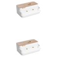 thumbnail image 3 of Monstrate Tissues Storage BoxNapkin Holder Paper Towel Kitchen Case Room Tabletop Living Phone Toilet Handkerchief Household 2piezas, 3 of 6
