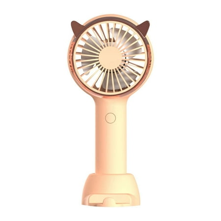 

Study Room Hanging Fan Mini Portable Fan Powerful Handheld Cute Design 3 Speed Small Desktop Lightweight Makeup USB Charging