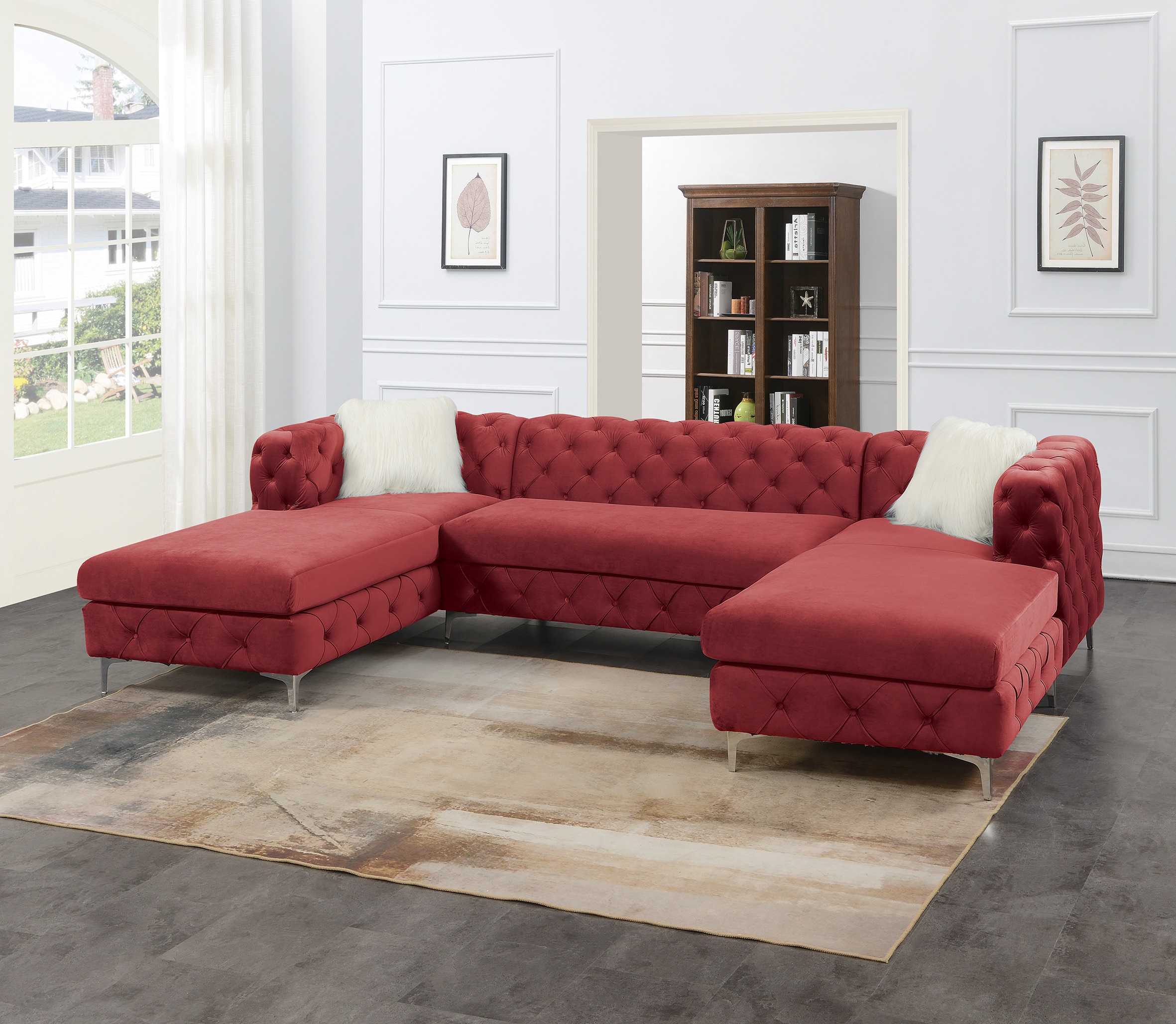 Raf Chaise Sofa Baci Living Room