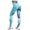 A-Sky Blue444, variant on SONXAHE Women's Tie Dye Textured Leggings High Rise Slim Cut Daily Gym Training Pants