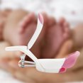 thumbnail image 2 of Nail Clipper Baby Safe Nail Care Steady Grip Infant Clipper Baby Safe Nail Clipper Trimmer with Magnifying Glass (Random Color), 2 of 8
