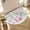 white, variant on Half Circular Door Mat 16"x24", Teal Christmas Snowman Absorbent Non Slip Welcome Mats for Front Door, Xmas Botanical Birds Snowflake Diatomaceous Entryway Rug for Bathroom Kitchen Apartment Entrance