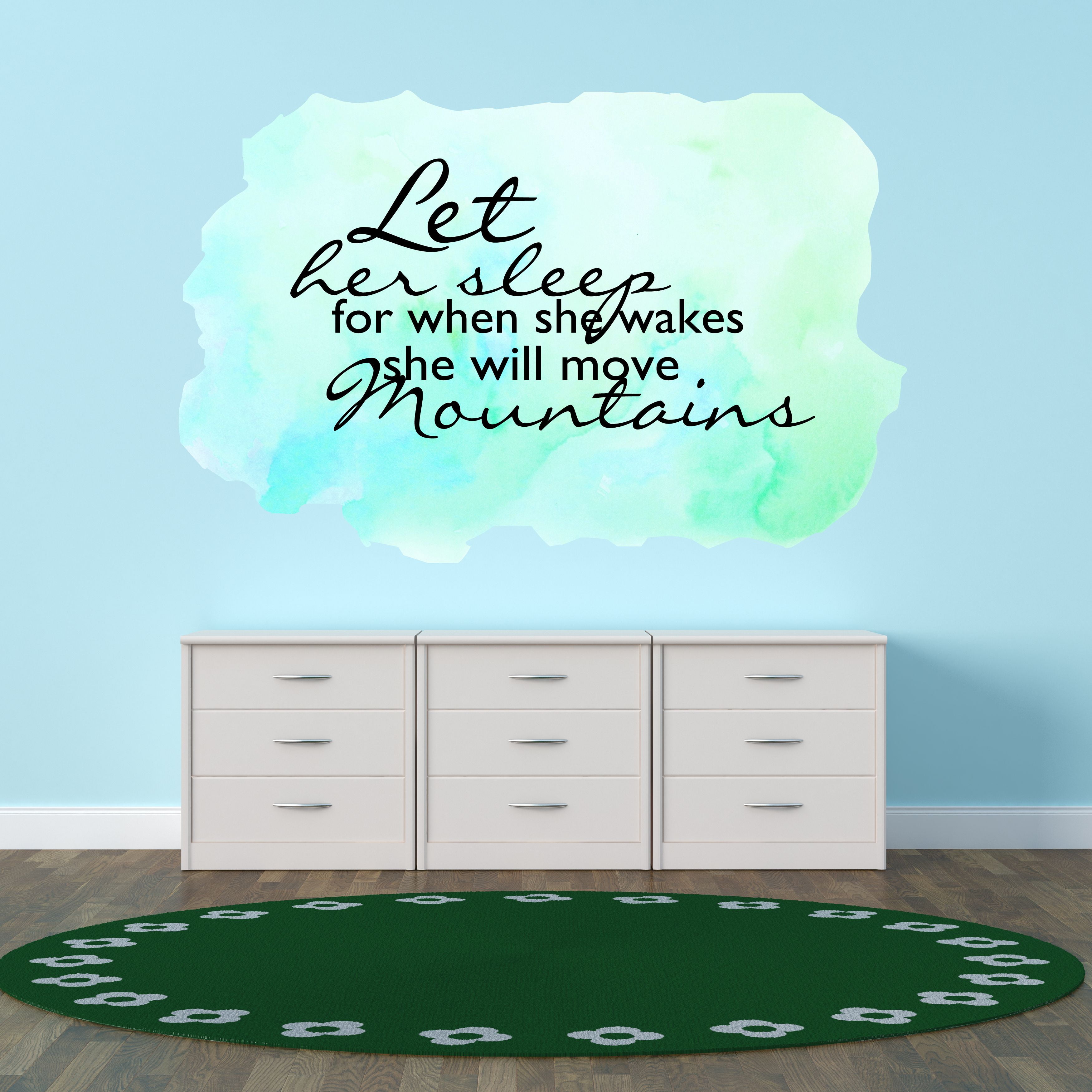 Quotes & Sayings Wall Decals for Girls Bedroom Girl's Empowerment