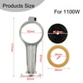 thumbnail image 1 of Air Compressor Connecting Rod Piston Ring Assembly for Oil-Free Silent Air Pump, 1 of 9