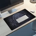 thumbnail image 4 of Tool Band Large Gaming Mouse Pad for Desk, Big Mouse Pad Gaming Desk Mat, Mousepad Desk Pad with Non-Slip Base And Stitched Edges, Keyboard Mouse Mat for Home Office Work, 4 of 7