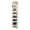White Gold, variant on Hzuaneri Vertical Shoe Rack, 8-Tier Narrow Shoe Shelf, Shoe Tower with 2 Hooks, for Small Space, Closet, Entryway, Hallway, Bedroom, White Gold
